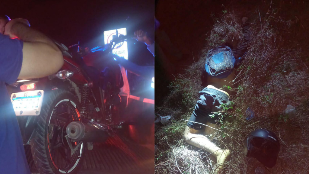 Joven muere al despistarse en su motocicleta en Choluteca